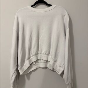 White Crewneck Top